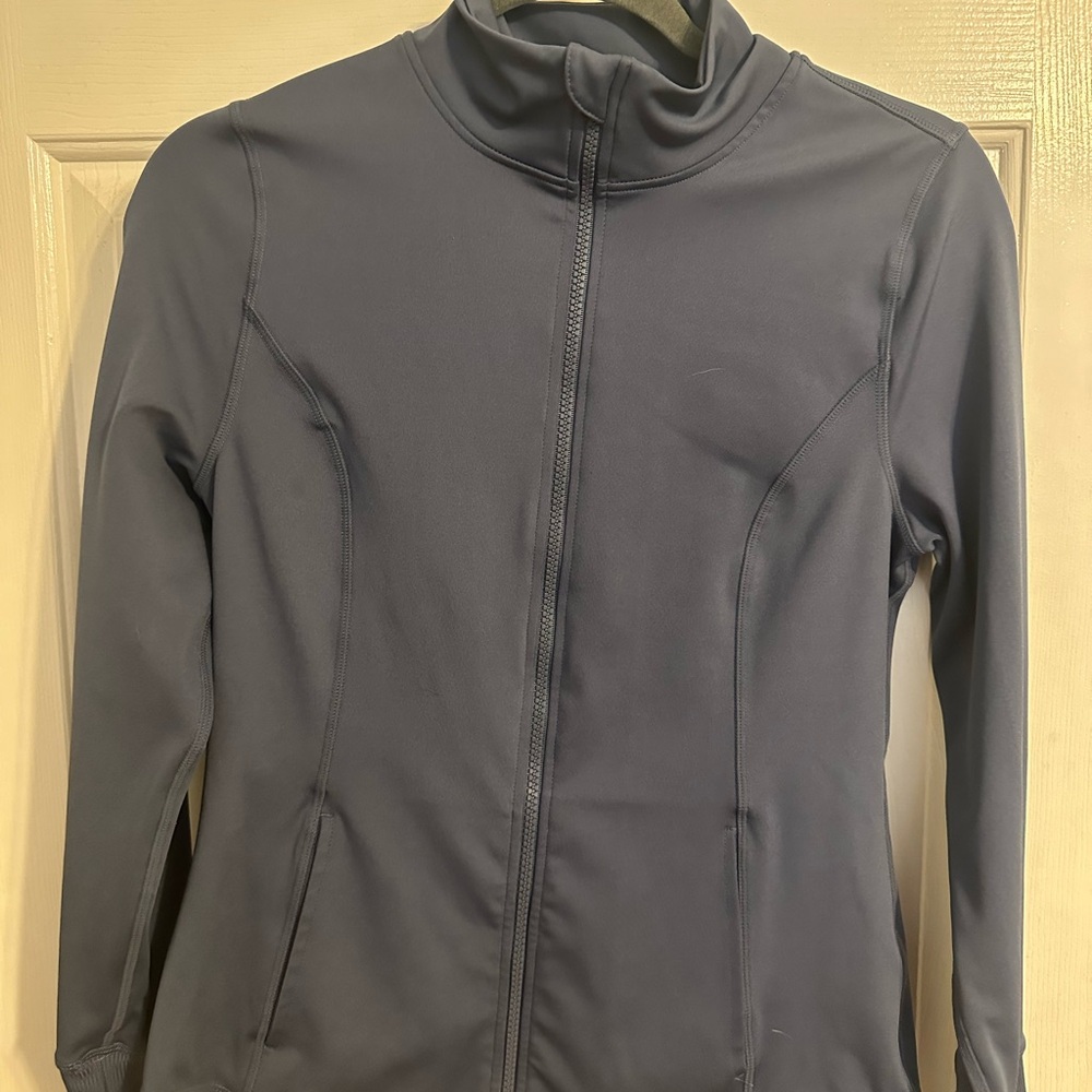 Medium blue active jacket